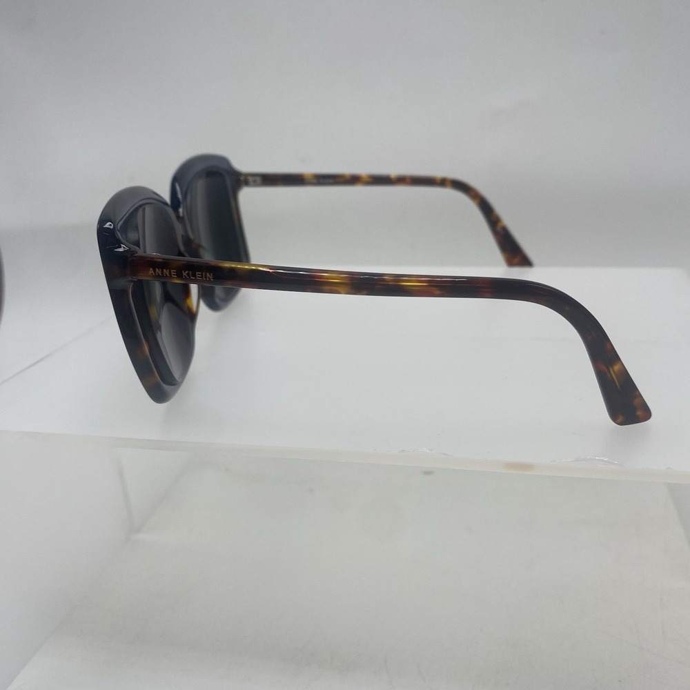 Anne Klein Sunglasses Women FRAME ONLY AK7066 55-18-135 Blue Tortoise 524 - Picture 14 of 16